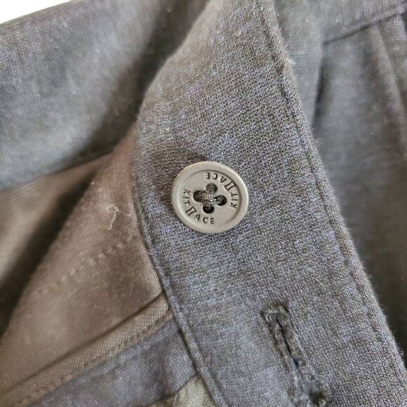 Kit And Ace Zip Fly Bidwell Stretch Jersey Knit Trouser Pants Gray Size 32 - Picture 12 of 13